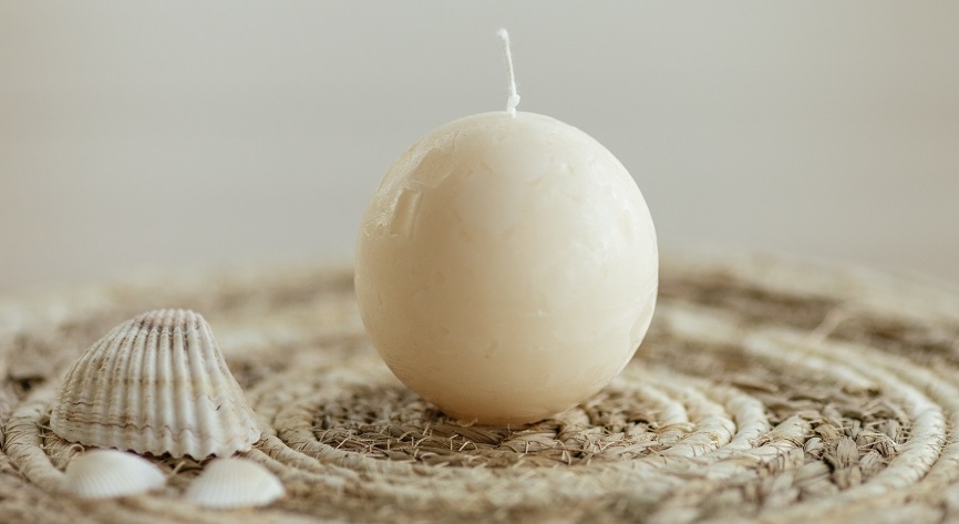 Kerze Creme