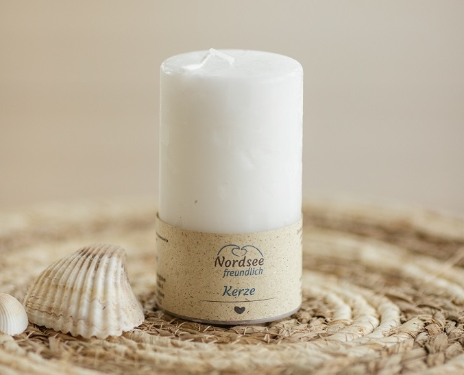 Kerze Weiß